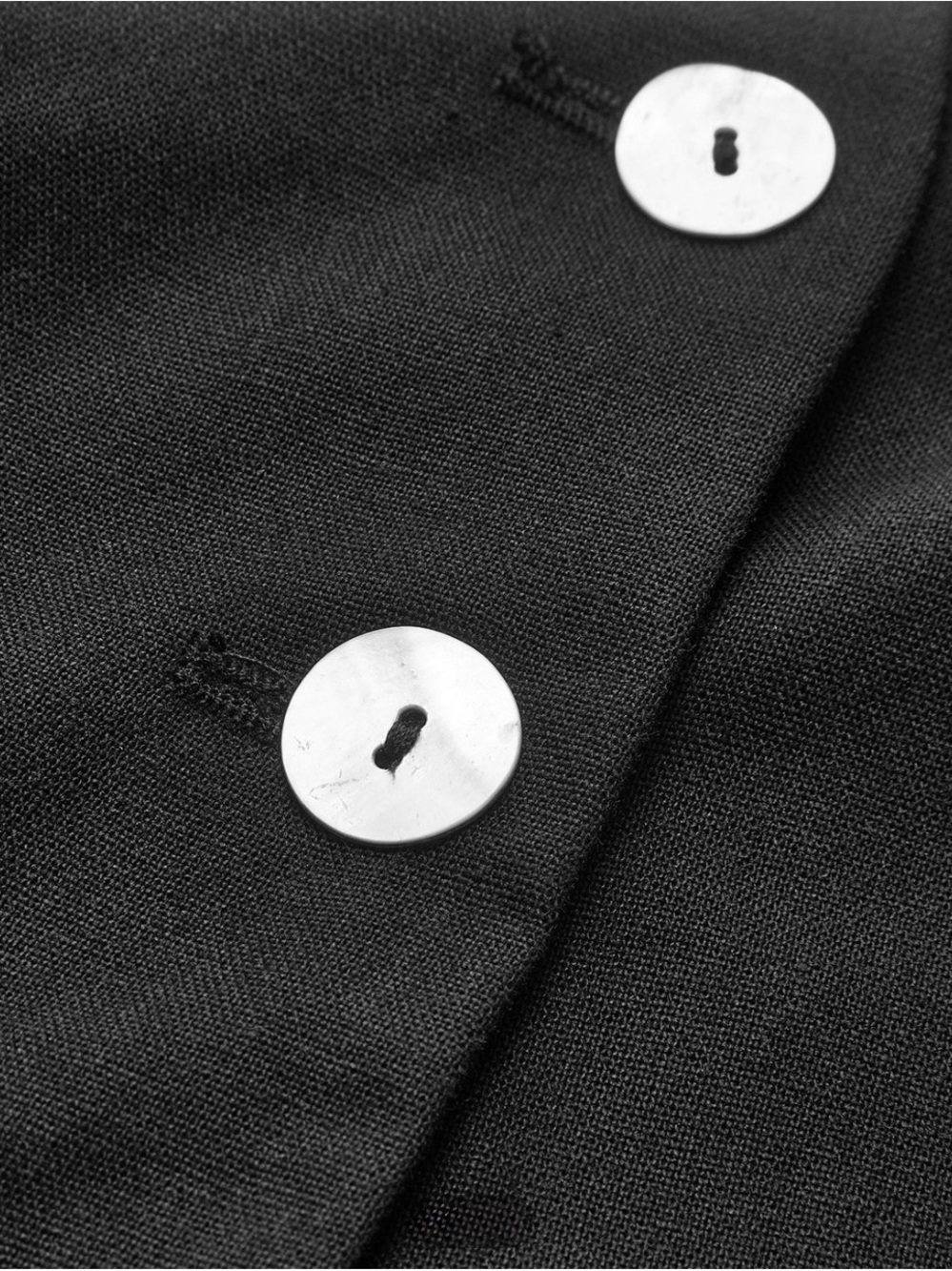 Black Wide-Leg Pants & Vest Set - Sleek Women's Ensemble - Picture 8 of 9